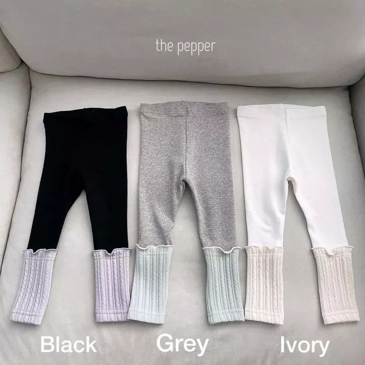 The Pepper - Korean Children Fashion - #Kfashion4kids - ToshiWarmer Leggings - 3