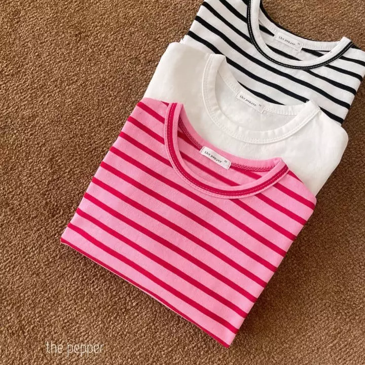 The Pepper - Korean Children Fashion - #Kfashion4kids - Basic Round Tee - 2