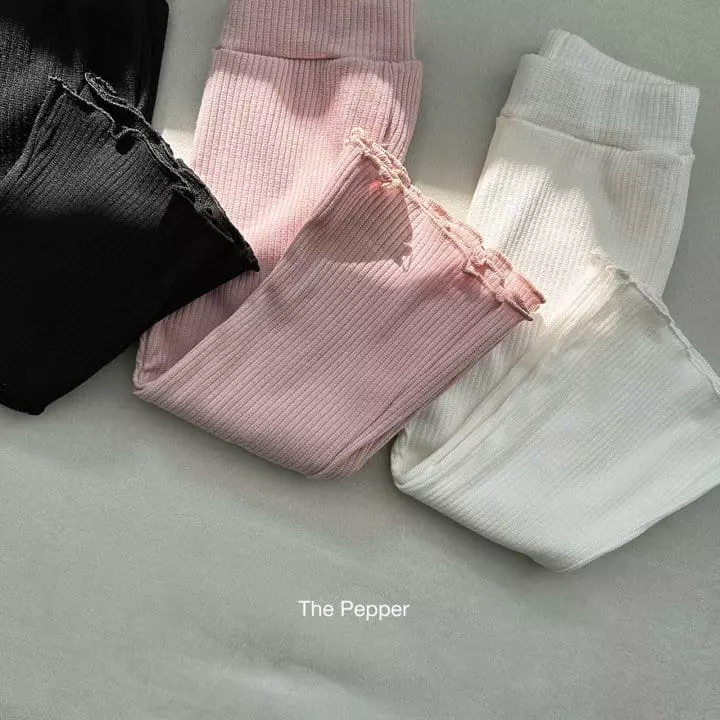 The Pepper - Korean Children Fashion - #childofig - Rib Pants - 2