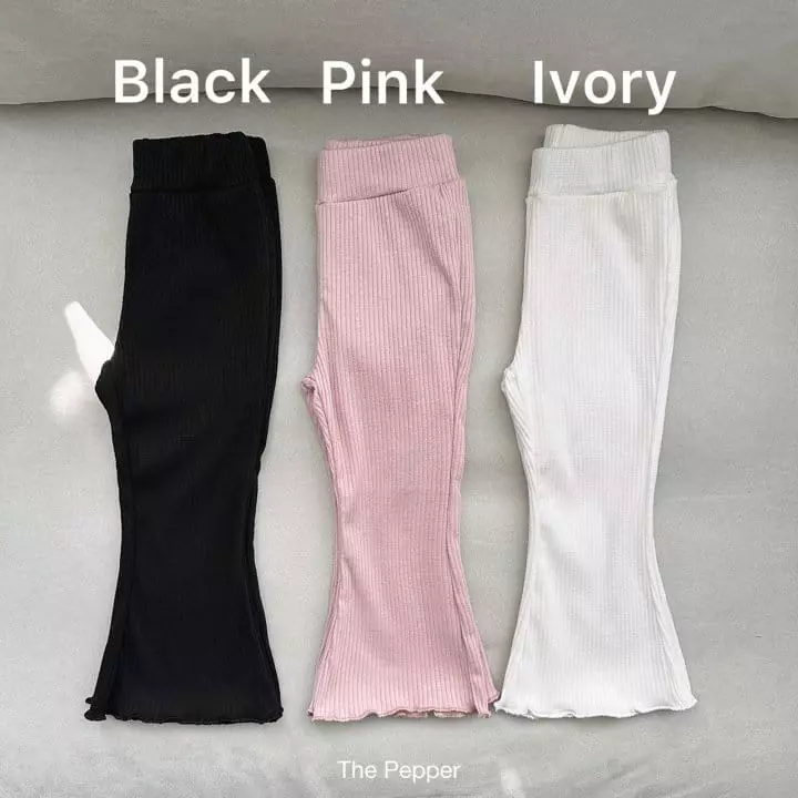 The Pepper - Korean Children Fashion - #childrensboutique - Rib Pants - 3