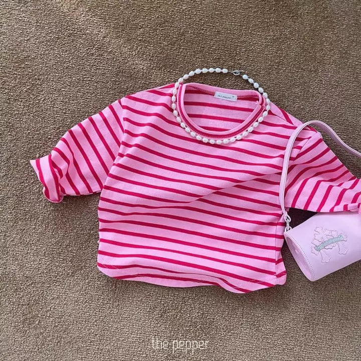 The Pepper - Korean Children Fashion - #designkidswear - Basic Round Tee - 12