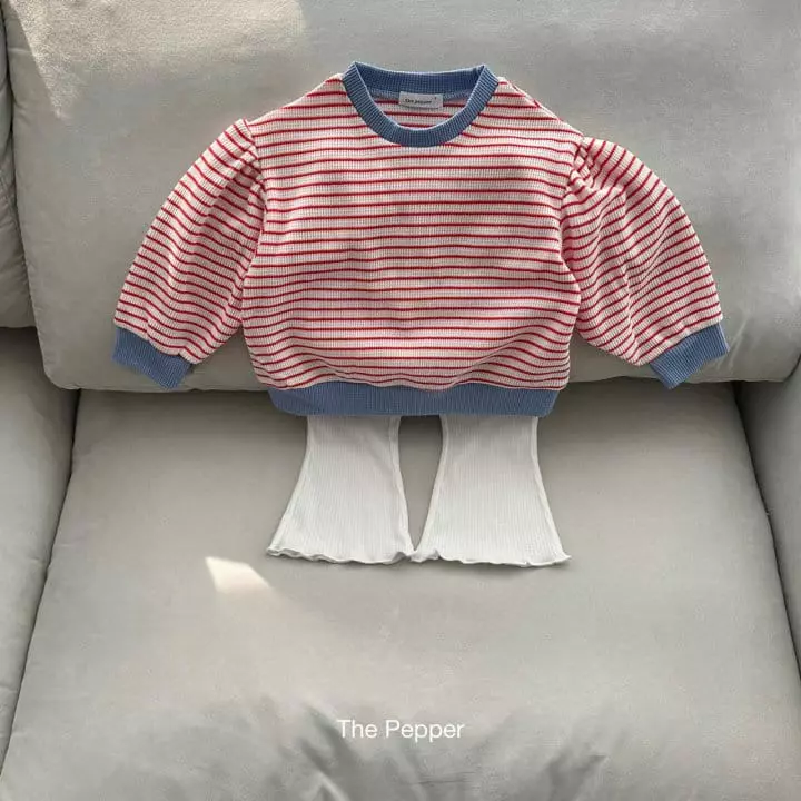 The Pepper - Korean Children Fashion - #fashionkids - Rib Pants - 6