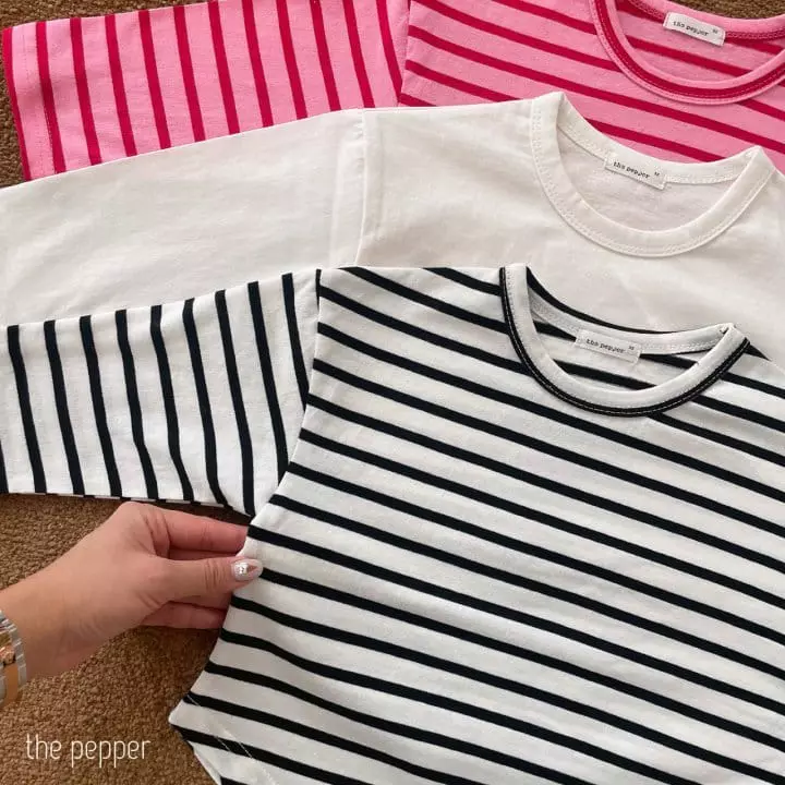 The Pepper - Korean Children Fashion - #littlefashionista - Basic Round Tee - 3