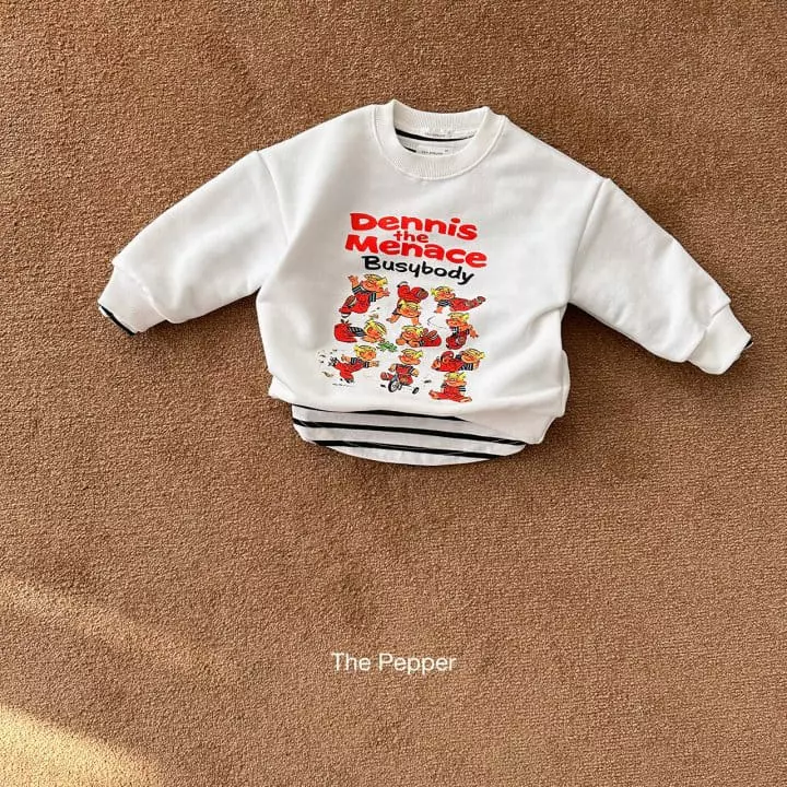 The Pepper - Korean Children Fashion - #littlefashionista - Dennis Sweatshirt - 10