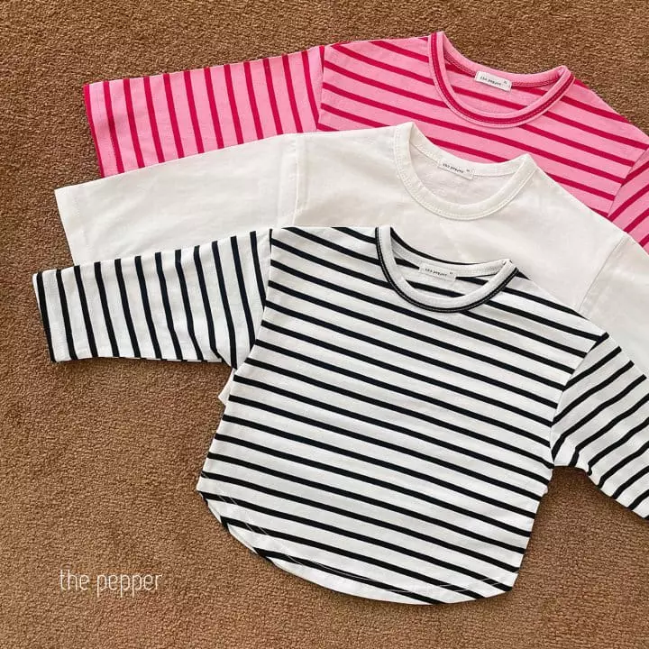 The Pepper - Korean Children Fashion - #littlefashionista - Basic Round Tee - 4