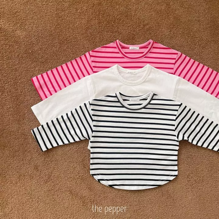 The Pepper - Korean Children Fashion - #prettylittlegirls - Basic Round Tee - 6