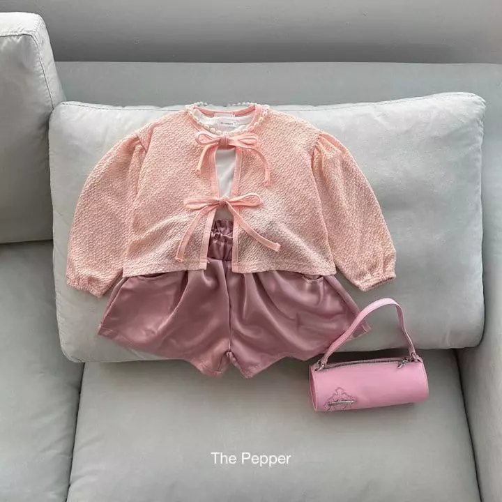 The Pepper - Korean Children Fashion - #prettylittlegirls - Ribbon Blouse - 8