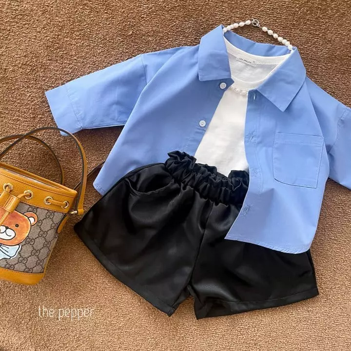 The Pepper - Korean Children Fashion - #stylishchildhood - Silk Skirt Pants - 11