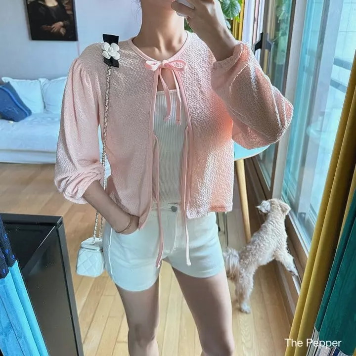 The Pepper - Korean Children Fashion - #stylishchildhood - Ribbon Blouse - 11