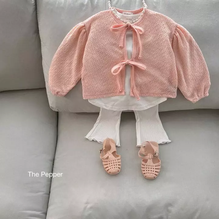 The Pepper - Korean Children Fashion - #todddlerfashion - Ribbon Blouse - 9