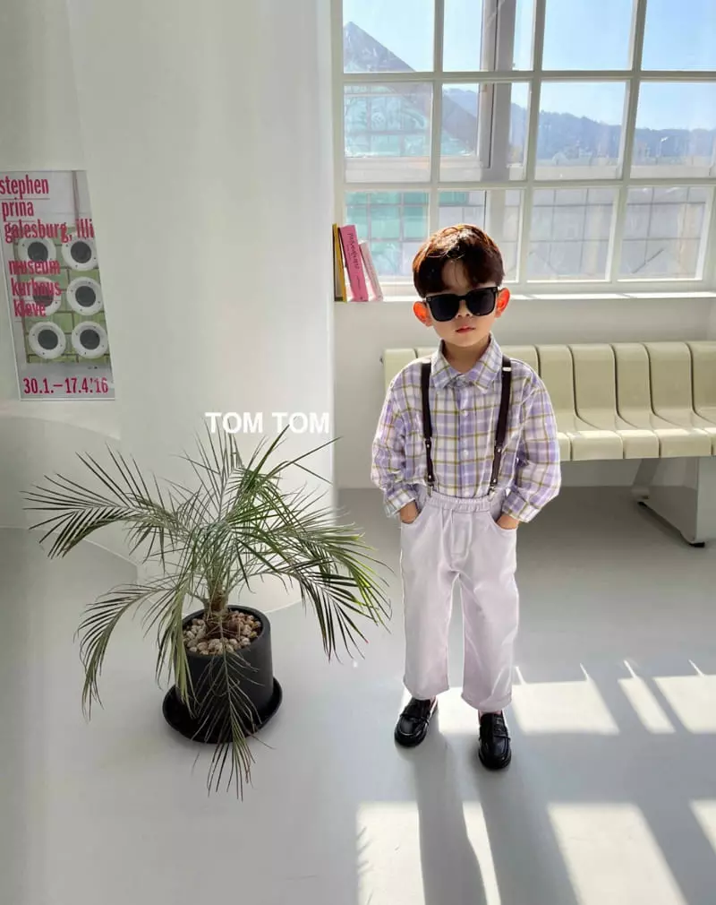 Tom Tom - Korean Children Fashion - #childrensboutique - Friends Check Shirt - 11