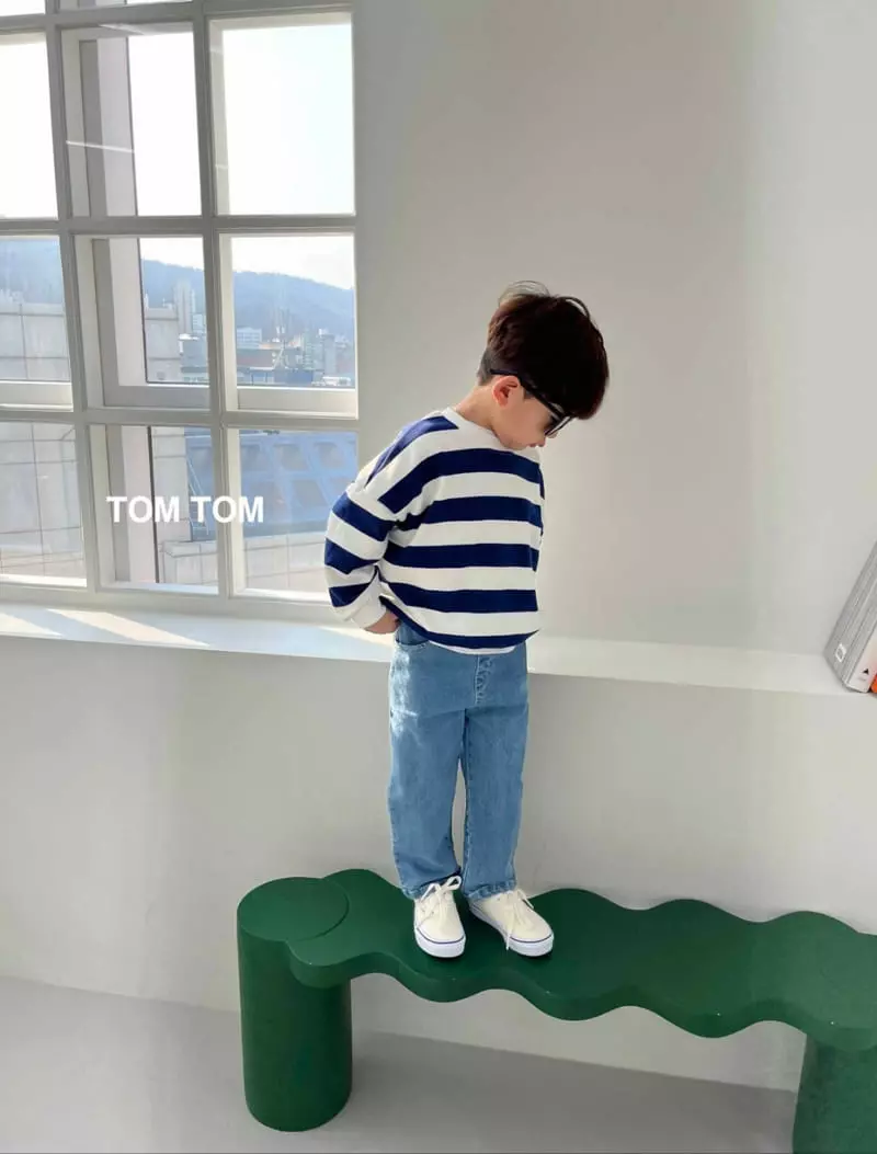 Tom Tom - Korean Children Fashion - #designkidswear - Begging Jeans - 4