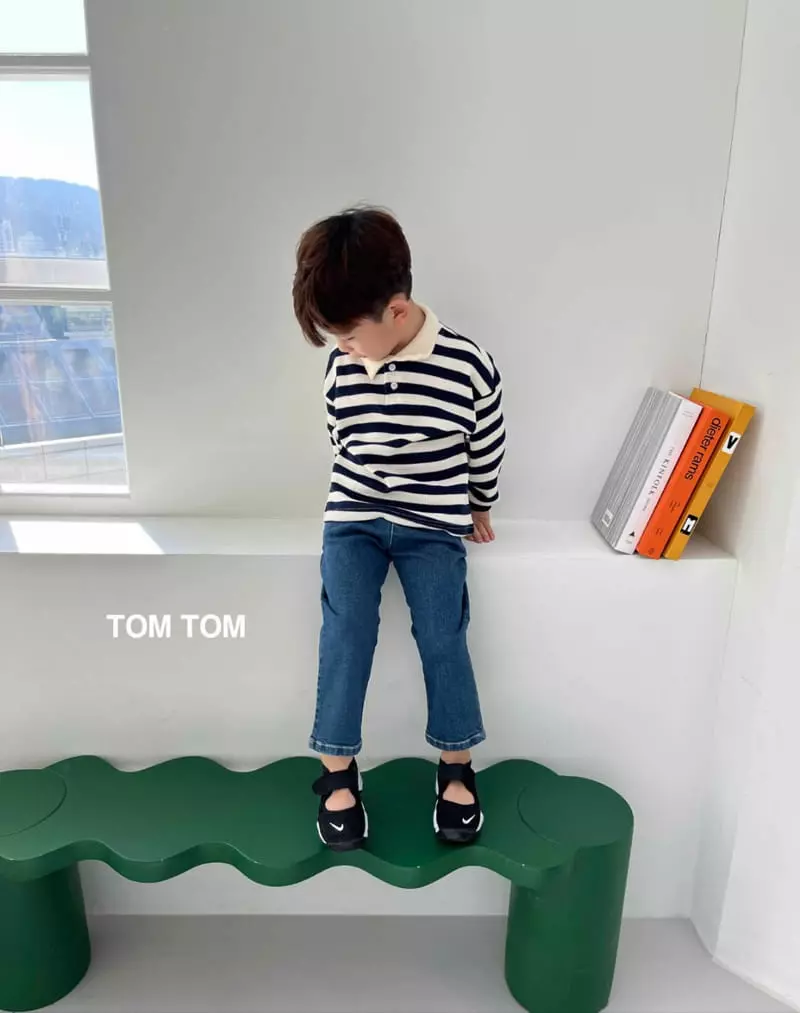 Tom Tom - Korean Children Fashion - #kidzfashiontrend - Begging Jeans - 8