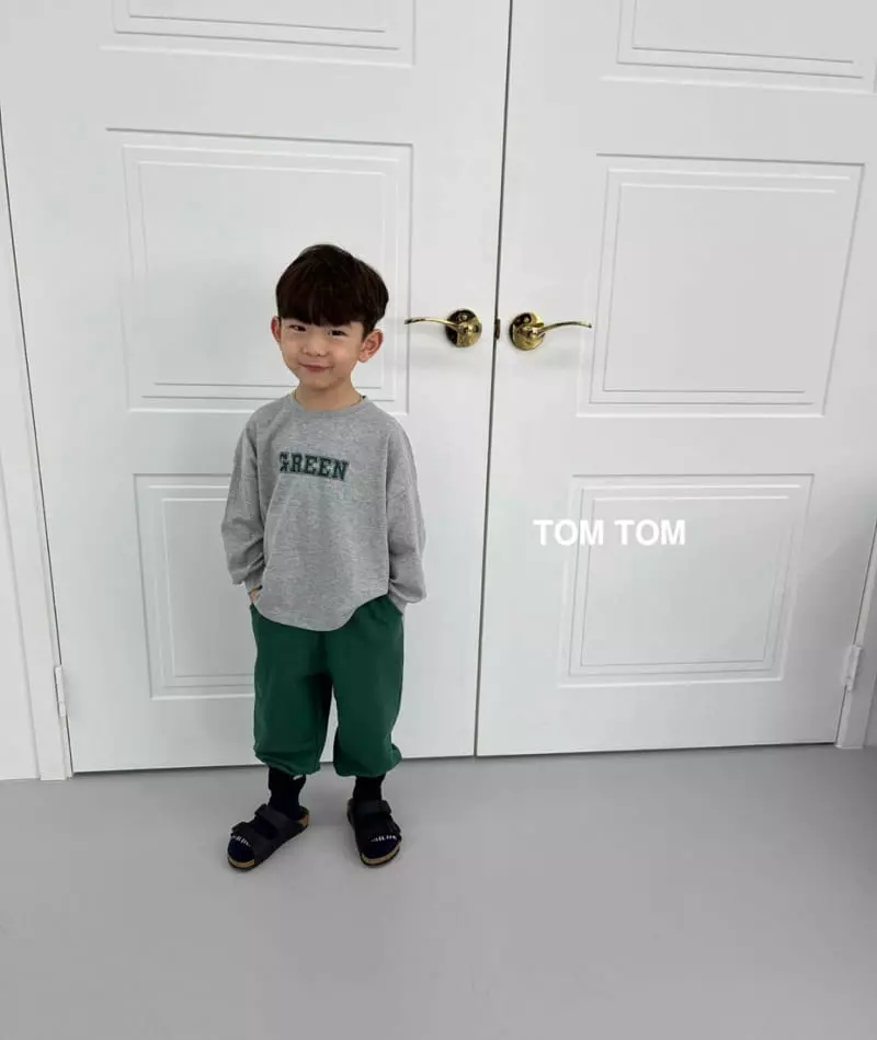 Tom Tom - Korean Children Fashion - #minifashionista - Signiture Top Bottom Set - 8
