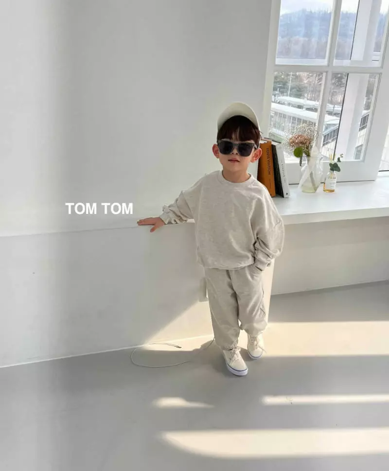 Tom Tom - Korean Children Fashion - #todddlerfashion - Pstel Daily Top Bottom Set - 8