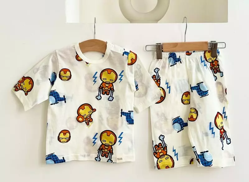 Ttasom - Korean Children Fashion - #childrensboutique - Flyinh Man Jacquared Easywer - 3