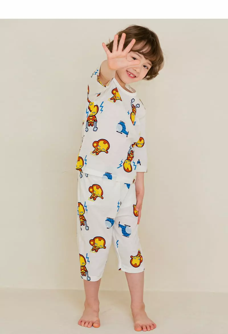 Ttasom - Korean Children Fashion - #fashionkids - Flyinh Man Jacquared Easywer - 6