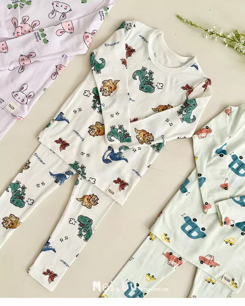 Ttasom - Korean Children Fashion - #fashionkids - Dinos Modal Easywer
