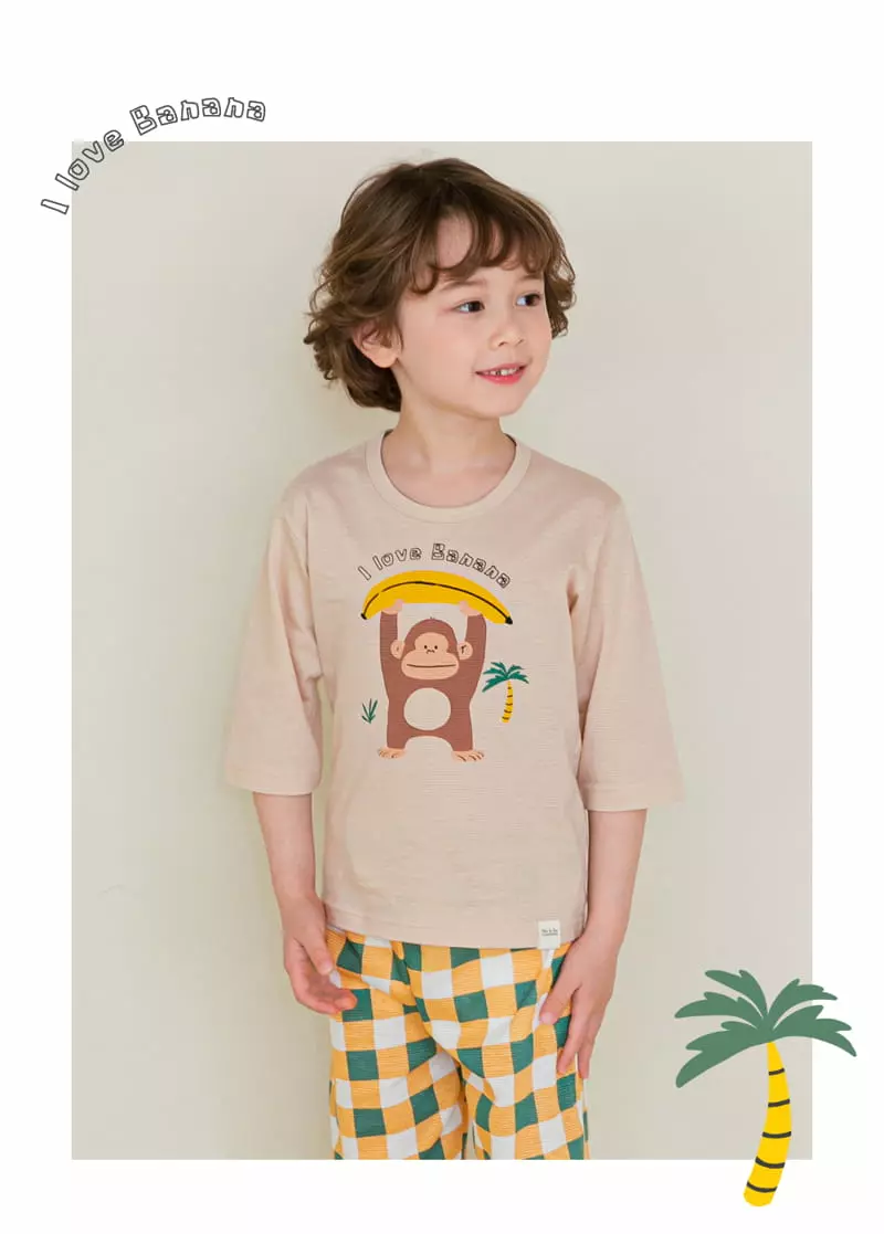 Ttasom - Korean Children Fashion - #kidsstore - Banana Jacquared Easywer - 4