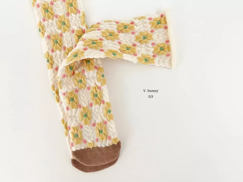 V Bunny - Korean Children Fashion - #childofig - Pure Socks Set - 6