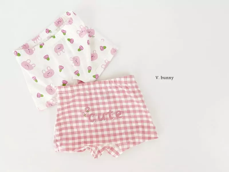 V Bunny - Korean Children Fashion - #childofig - Strawberry Under Pants - 5