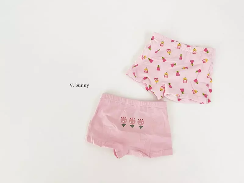 V Bunny - Korean Children Fashion - #childofig - Strawberry Under Pants - 6