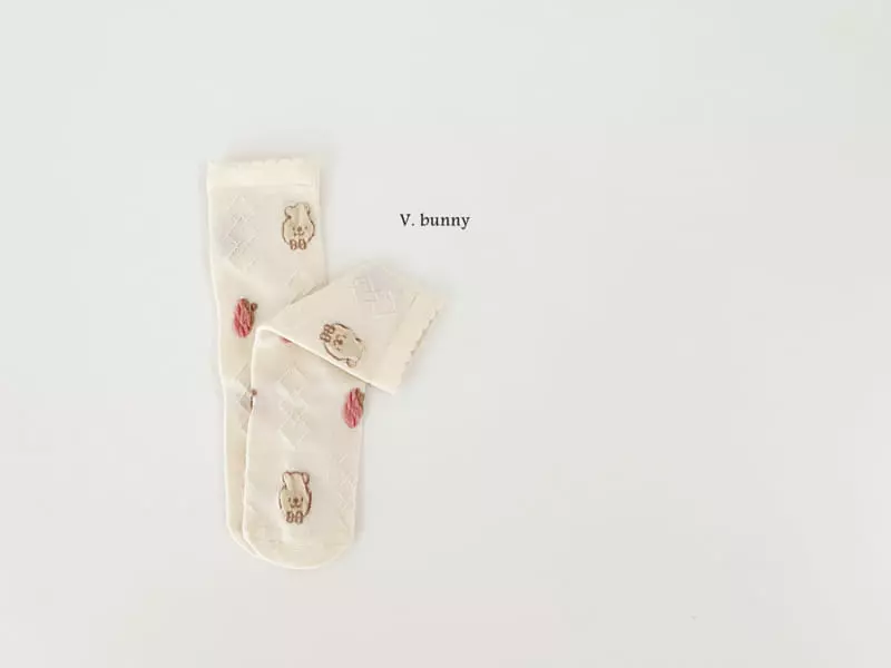 V Bunny - Korean Children Fashion - #childrensboutique - Strawberry Socks Set - 5