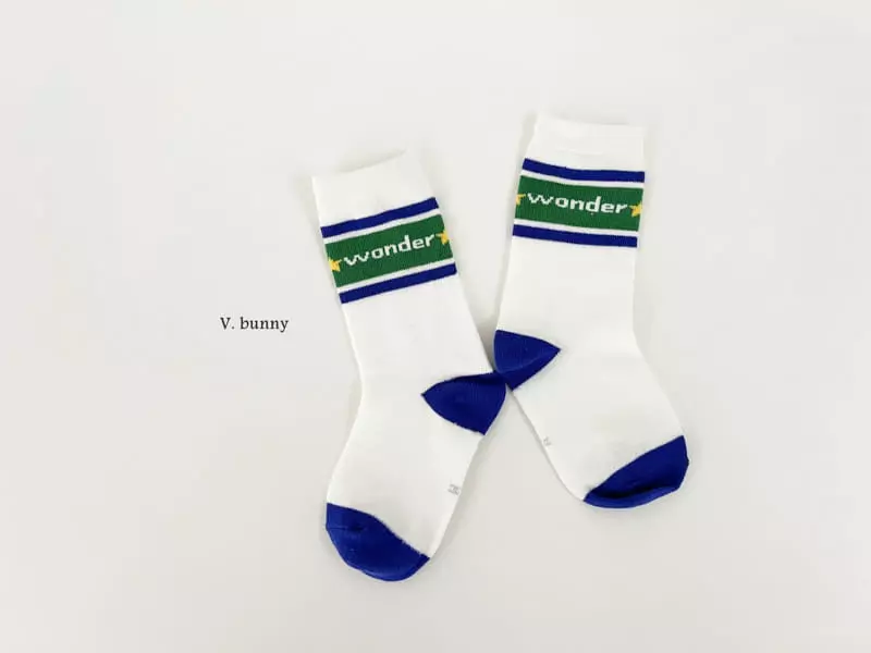 V Bunny - Korean Children Fashion - #childrensboutique - Wonder Socks Set - 4
