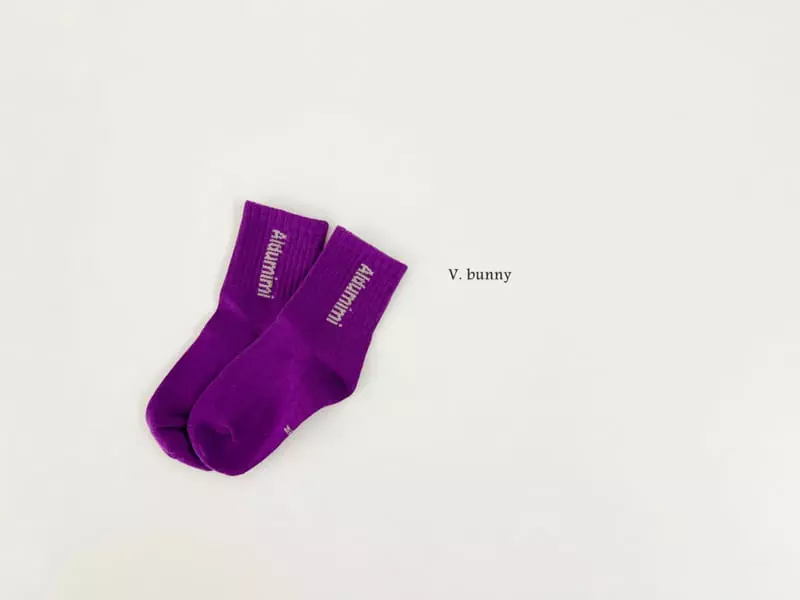 V Bunny - Korean Children Fashion - #designkidswear - Mimi Socks Set - 4