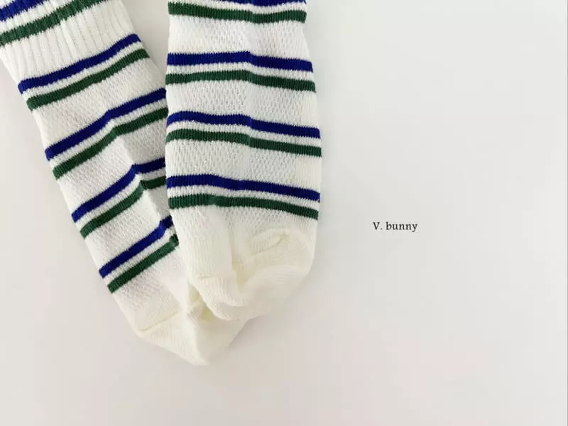 V Bunny - Korean Children Fashion - #fashionkids - Ex Socks Set - 3