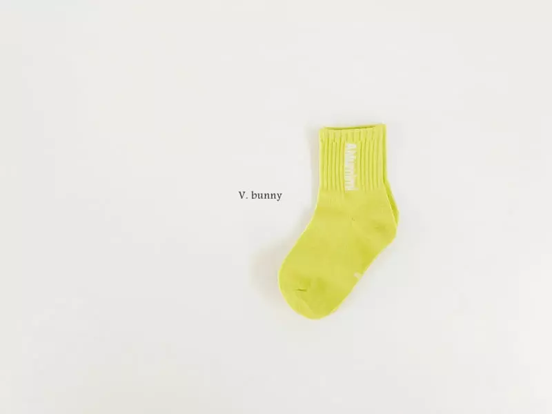 V Bunny - Korean Children Fashion - #fashionkids - Mimi Socks Set - 5