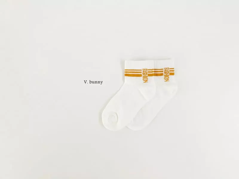V Bunny - Korean Children Fashion - #discoveringself - Lucky Socks Set - 4