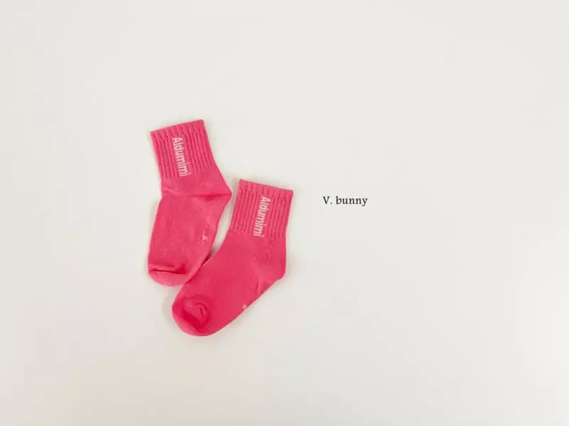 V Bunny - Korean Children Fashion - #kidsshorts - Mimi Socks Set - 6