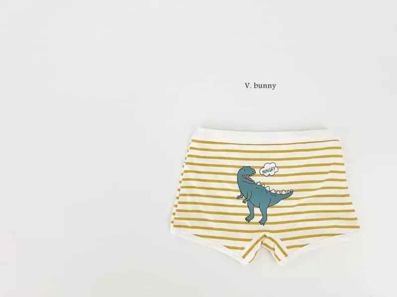 V Bunny - Korean Children Fashion - #kidzfashiontrend - Dino Under Pants - 5
