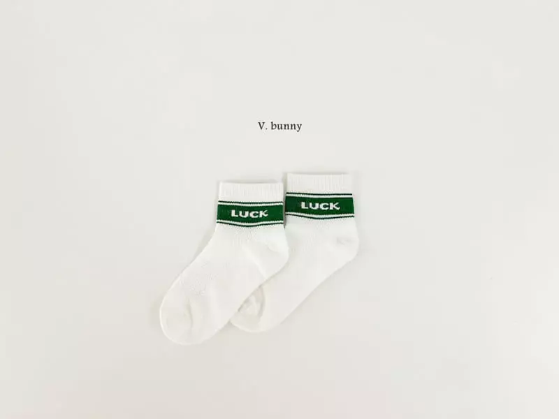 V Bunny - Korean Children Fashion - #kidzfashiontrend - Lucky Socks Set - 7