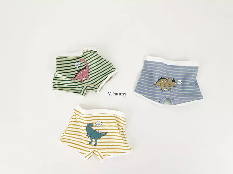 V Bunny - Korean Children Fashion - #littlefashionista - Dino Under Pants - 7