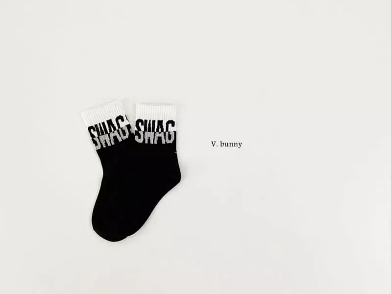 V Bunny - Korean Children Fashion - #littlefashionista - Stay Socks Set - 5