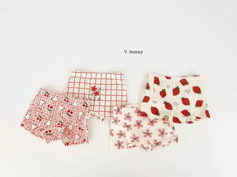 V Bunny - Korean Children Fashion - #magicofchildhood - Straw Under Pants Set - 5