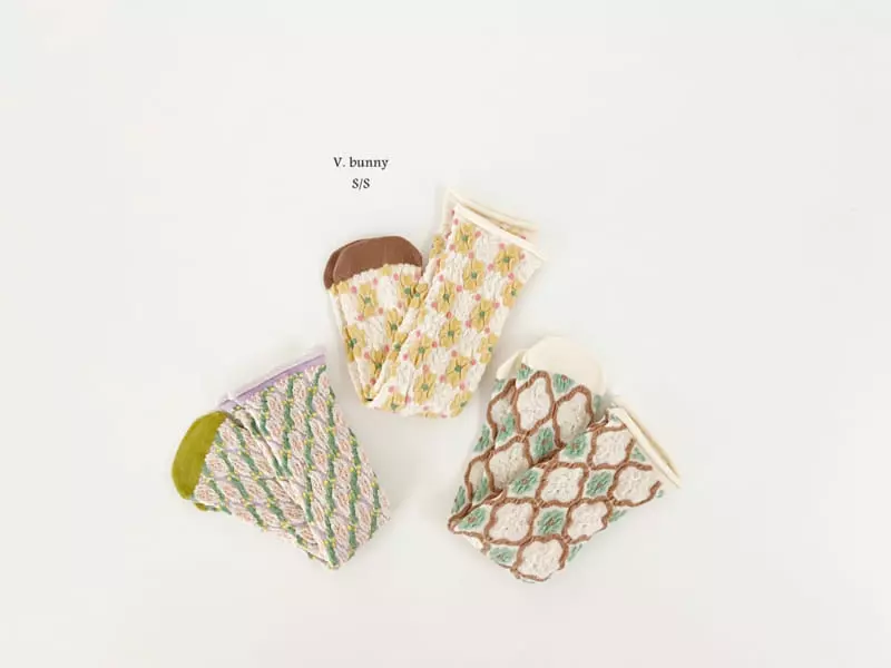 V Bunny - Korean Children Fashion - #minifashionista - Pure Socks Set