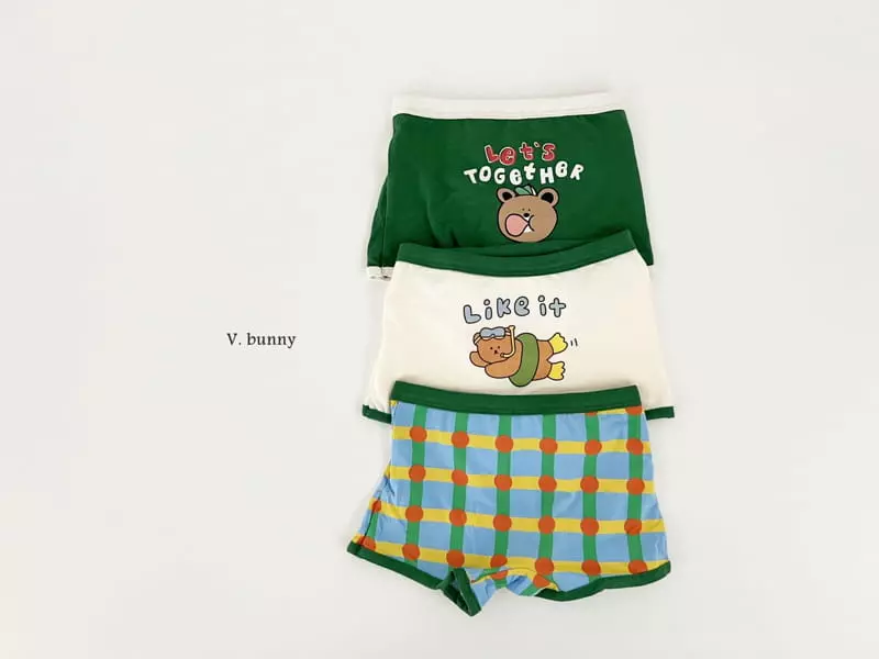 V Bunny - Korean Children Fashion - #minifashionista - Balloon Bear Under Pants - 11