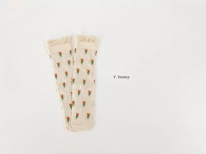 V Bunny - Korean Children Fashion - #prettylittlegirls - Nono Socks Set - 5