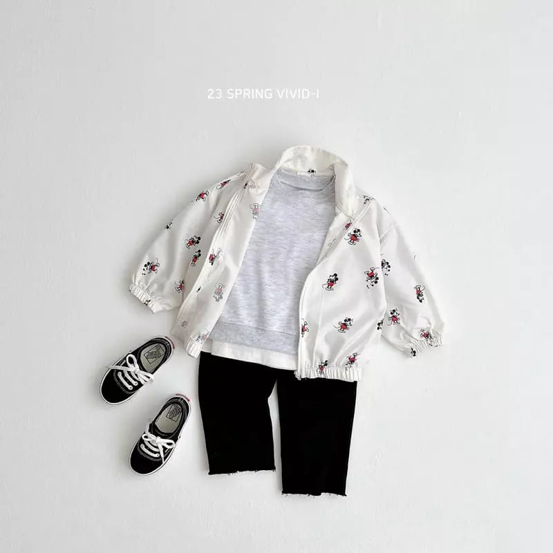 Vivid I - Korean Children Fashion - #Kfashion4kids - Paint Windbreaker - 10