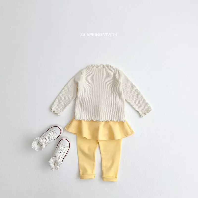 Vivid I - Korean Children Fashion - #Kfashion4kids - Spring Skirt Leggings - 6