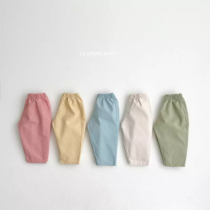 Vivid I - Korean Children Fashion - #Kfashion4kids - Vivid Pocket Pants