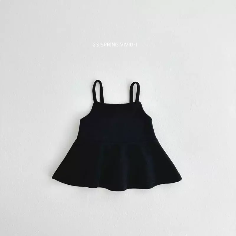 Vivid I - Korean Children Fashion - #Kfashion4kids - Muzi Bustier - 3