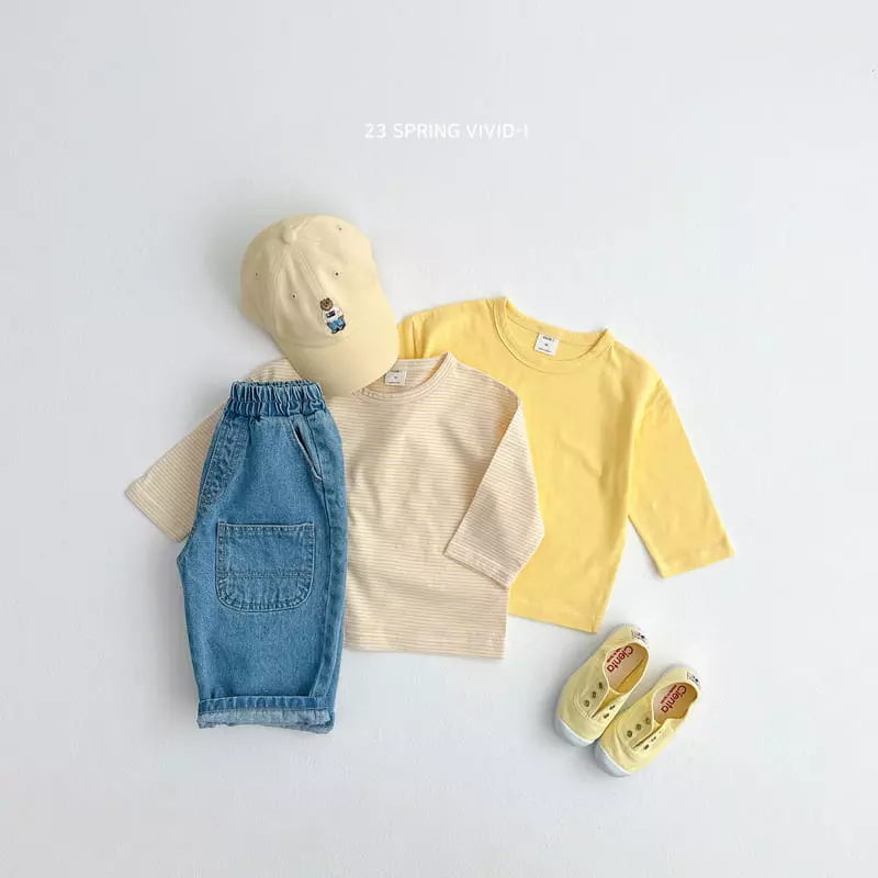 Vivid I - Korean Children Fashion - #Kfashion4kids - Spring 1 More Tee - 9