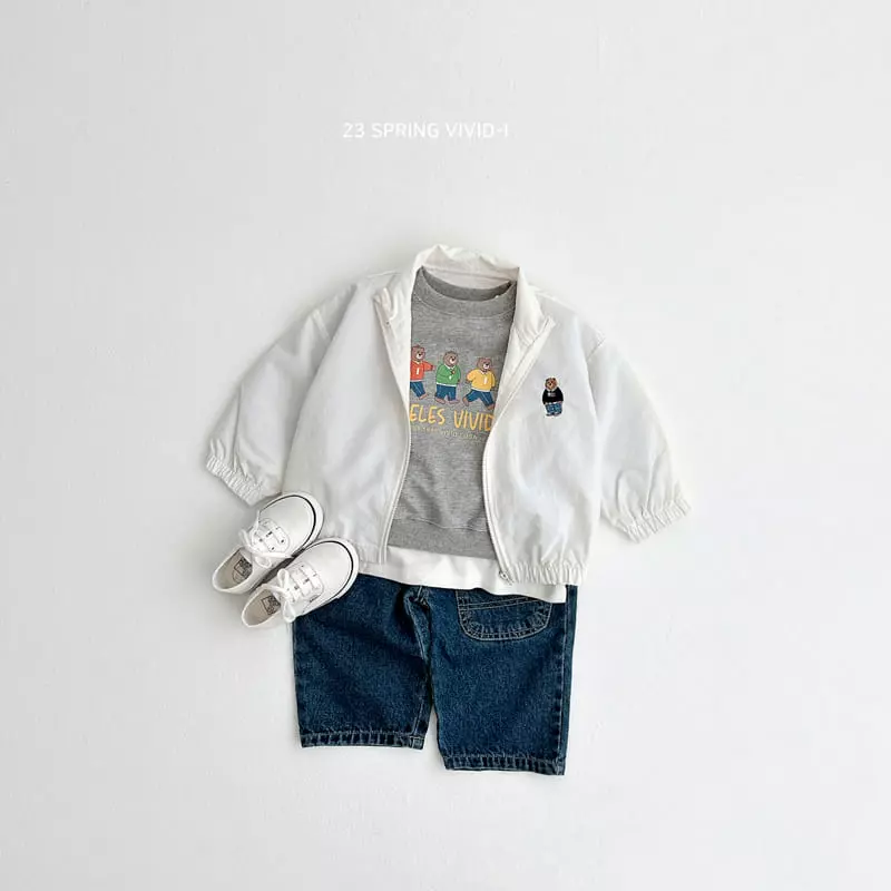 Vivid I - Korean Children Fashion - #childofig - Vivid Windbreaker - 4