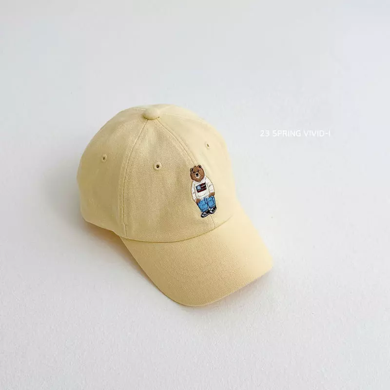 Vivid I - Korean Children Fashion - #childofig - Spring Bear Ball Cap