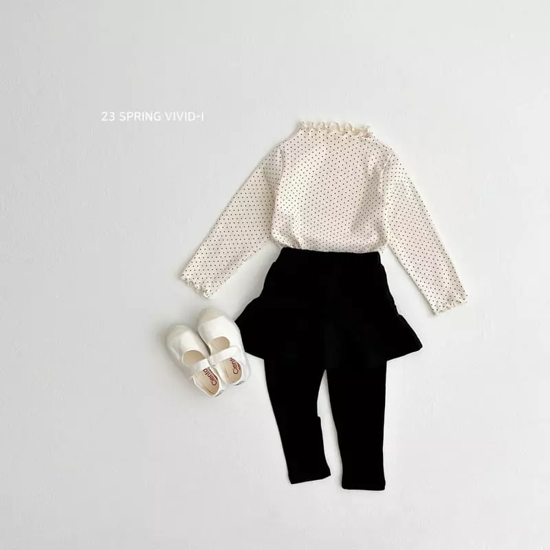 Vivid I - Korean Children Fashion - #childofig - Paint Rib Terry Tee - 7