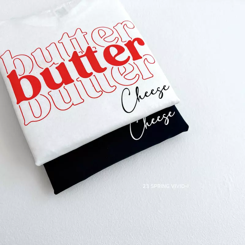 Vivid I - Korean Children Fashion - #childofig - Butter Cheeck Tee - 3